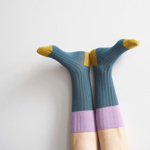 Chaussettes Yvette Orage 36/38 Gris Anthracite