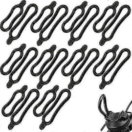 Lot De 10 Paires De Sangles En Silicone Pour Éclairage De Vélo, Fixation En Caoutchouc Pour Phares De Vélo Et Vtt