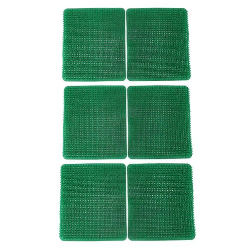 Lot De 6 Coussinets De Nidification Pour Poulaillers, En Polyéthylène, Pour Poulaillers, Accessoires De Ponte, Vert