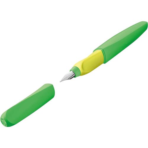 Pelikan Twist Stylo Plume Neon, Vert Néon