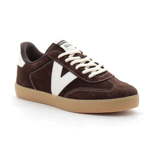 Chaussures Victoria. Baskets Pour Avec Semelle Caramel Marron