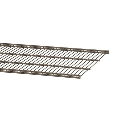 Étagère fil en acier pour système de crémaillère suspendue - graphite - 600x400 mm ELFA®