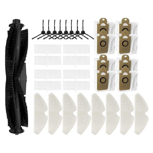 Pour M7 Pro / T1 Pro / T1s Pro / Cleaner T1 / Q6 Brosse latérale principale Filtre Balai Sac à poussière