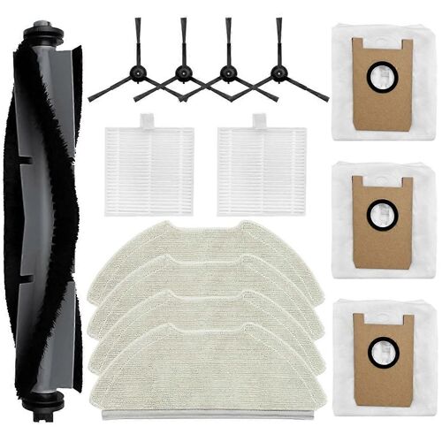 Accessoires pour aspirateur T20+ Pièces de rechange Rouleau principal Brosse Tampon de nettoyage Filtres HEPA Sac à poussière