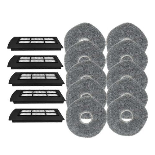 Accessoires pour aspirateur robot X9 Pro, filtre Hepa, chiffon de nettoyage