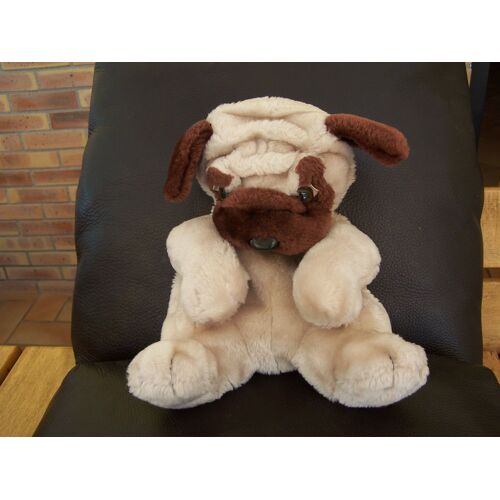 Marionnette Chien Peluche Sharpey