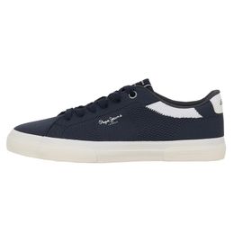 Chaussures Basses Toile Pepe Jeans Kenton Knit M Bleu Marine