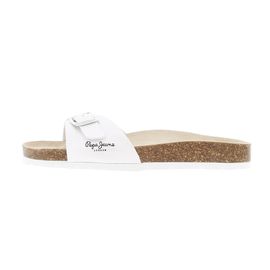 Chaussures Claquettes Mules Pepe Jeans Oban Nacar Blanc