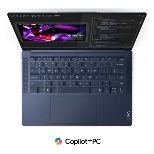 Lenovo Yoga Slim 7 14Q8X9 83ED Copilot+ - Snapdragon X Elite X1E-78-100 16 Go RAM 512 Go SSD Bleu AZERTY