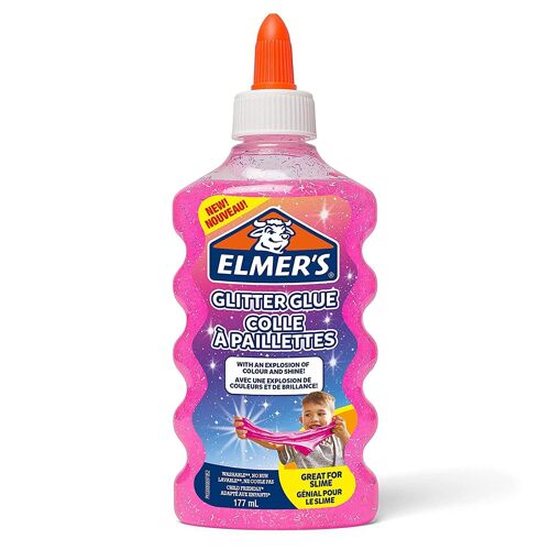 Elmer's Colle À Paillettes "Glitter Glue", 177 Ml, Fuchsia