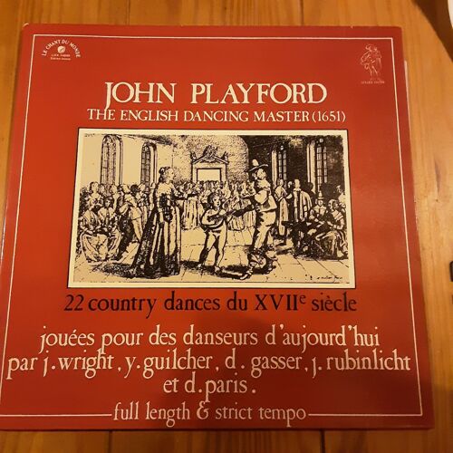 John Playford The English Dancing Master (1651) - 22 Country Dances Du Xviie Siècle