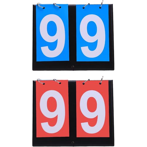 Acdsgd-2 Pièces Tableau Bord Sportif, Marqueur Portatif, Tableau Bord Des Sports À Chiffres, Convient Pour Afficher Les Rrésultats Du Jeu