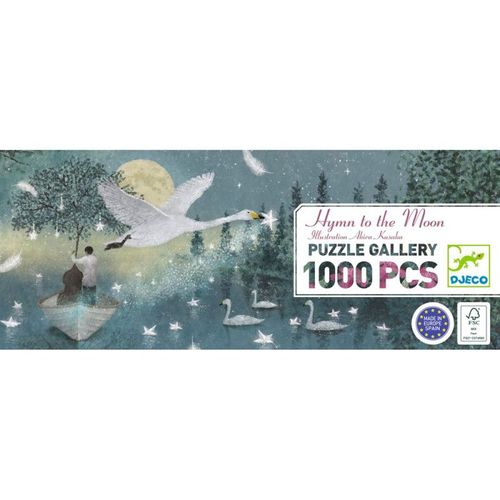 PUZZLE 1000 PIÈCES DJECO HYMN TO THE MOON