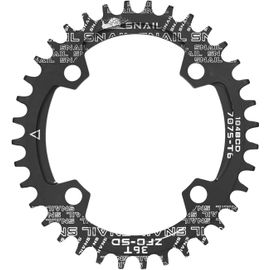 Sept-Plateau De Vélo 104bcd Étroit Et Large, 32t, 34t, 36t, 38t, Rond, Ovale, En Aluminium, Convient Aux Chaînes De 8, 9, 10, 11 Vitesses
