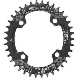 Sept-Plateau De Vélo 104bcd Étroit Et Large, 32t, 34t, 36t, 38t, Rond, Ovale, En Aluminium, Convient Aux Chaînes De 8, 9, 10, 11 Vitesses