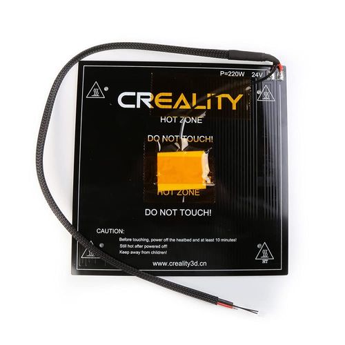 SEPT-Ender 3 V2 Kit de plateau chauffant d'origine jusqu'à 110 °C en aluminium MK3 avec câble chauffant pour imprimante 3D Ender-3 Ender 3s Ender 3 Pro (lit 235)