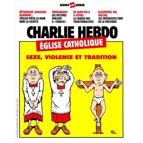 Charlie Hebdo Hors-Série N° 35 _ Eglise Catholique : Sexe, Violence Et Tradition _ (Revue 80 Pages ; Septembre / Décembre 2025)