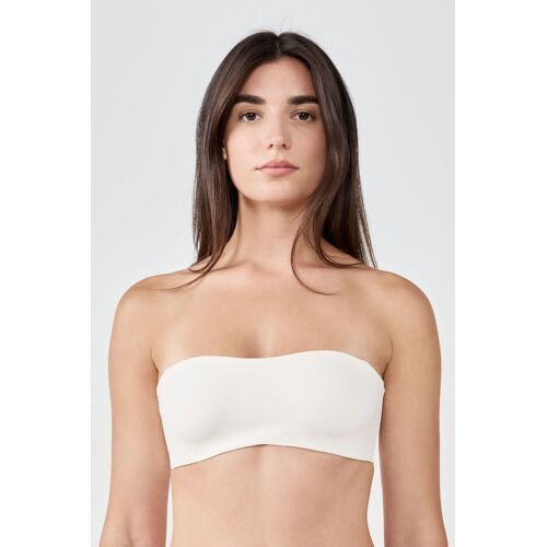 Bandeau Armatures Souples Bretelles Amovibles - Flexi Micro - 95c - Ecru - Femme - Etam