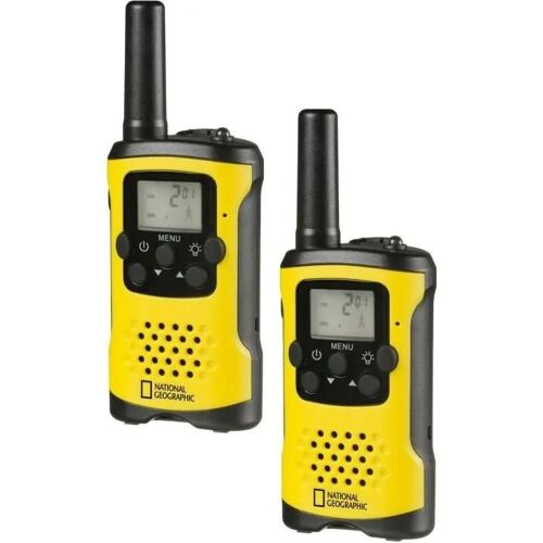 WALKIE-TALKIES ENFANT - NATIONAL GEOGRAPHI -C A LONGUE PORTÉE (JUSQU'A 6 KM) ET FONCTION MAINS LIBRES