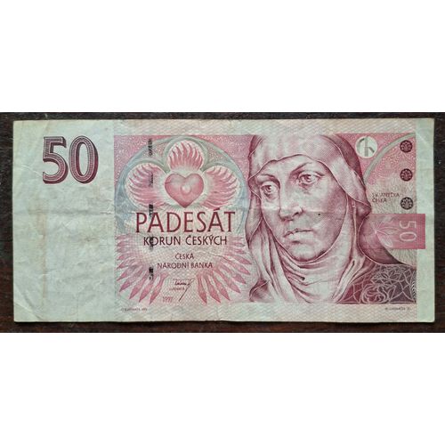 Billet 50 Padesat Korun Ceskych