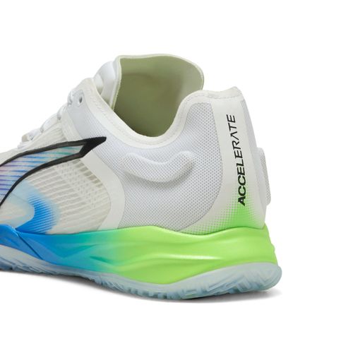 Chaussures Puma De Handball Accelerate Nitro? Sqd 4 Energy Unisexe Blanc/noir/speed Vert 45
