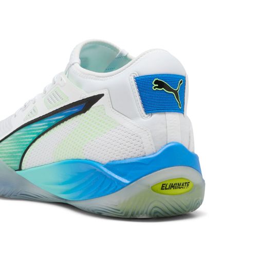 Chaussures Puma De Handball Eliminate Nitro? Sqd 4 Energy Unisexe Blanc/noir/speed Vert 51