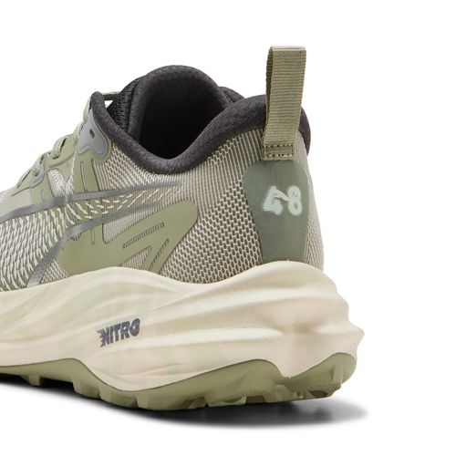 Chaussures Puma Voyage Nitro? 4 Terrains Running Men Lux Army/warm Blanc/dusky Gris