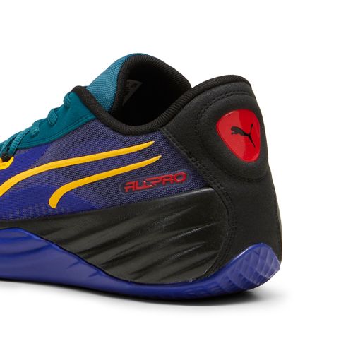 Puma Chaussures De Basketball All-Pro Nitro¿ Crowd Craze, Chaussures, Lapis Lazuli/Cold Vert/Noir, 35.5