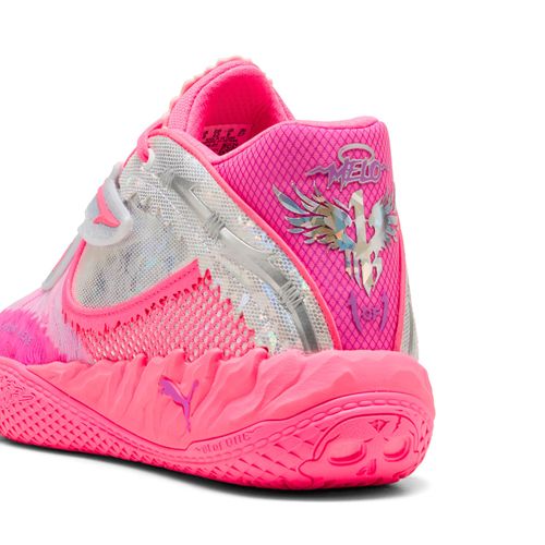 Chaussures Puma De Basket Mb.05 World Tour Unisexe Sun Struck/pure Magenta 46