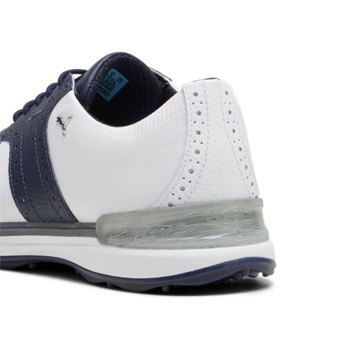 Chaussures De Golf Puma Avant  Blanc/deep Navy/speed Bleu