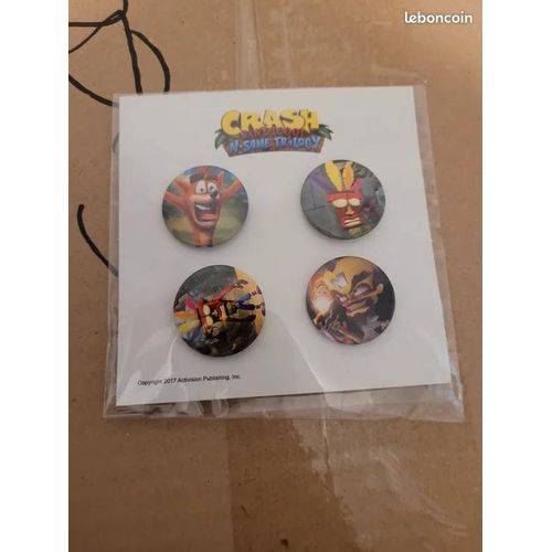Pins Crash Bandicoot