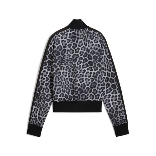 Puma Veste De Survêtement Courte À Motif Intégral T7 Leo Luxe Femme, Vêtements, Noir, Xs