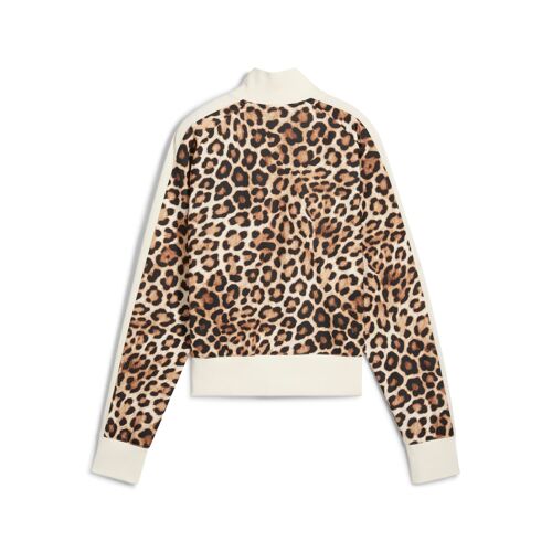 Puma Veste De Survêtement Courte À Motif Intégral T7 Leo Luxe Femme, Vêtements, Alpine Snow, Xs