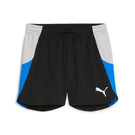 Puma Short De Foot Individualblaze Femme, Sport, Noir/Cool Light Gris/Racing Bleu, Xs