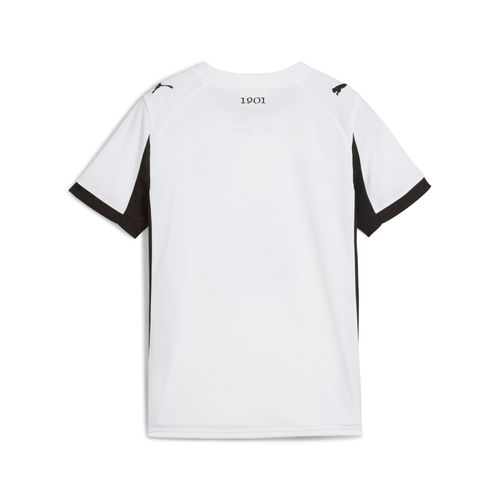 Puma Maillot Away 25/26 Stade Rennais Fc Enfant Et Adolescent, Vêtements, Blanc/Noir, 15-16y