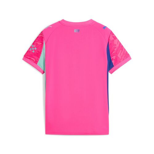 Puma Maillot De Gardien De But 25/26 Manchester City Enfant Et Adolescent, Vêtements, Rose Pes/Aquatic, 13-14y