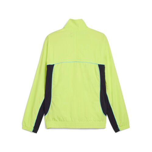 Puma Veste Cellerator Ftblessentials Olympique De Marseille Homme, Vêtements, Jaune Alert/Vivid Bleu, S