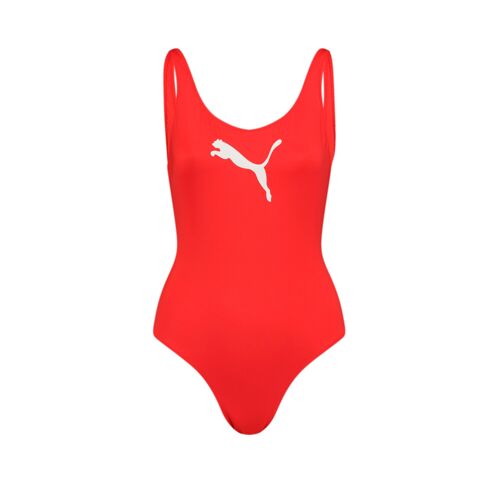 Maillot De Bain Une Pièce Puma Swim Femme, Vêtements, Rouge, Xs