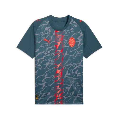 Puma Maillot Away 25/26 Fc Shakhtar Donetsk Homme, Sport, Gris Skies/Neon Sun, Xl