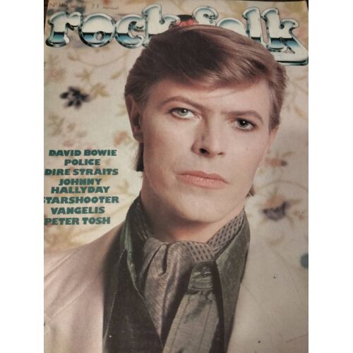 Rock & Folk . David Bowie , Police , Dire Straits , Johnny Hallyday , Starshooter , Vangelis , Peter Tosh . No. 149 . Juin 1979