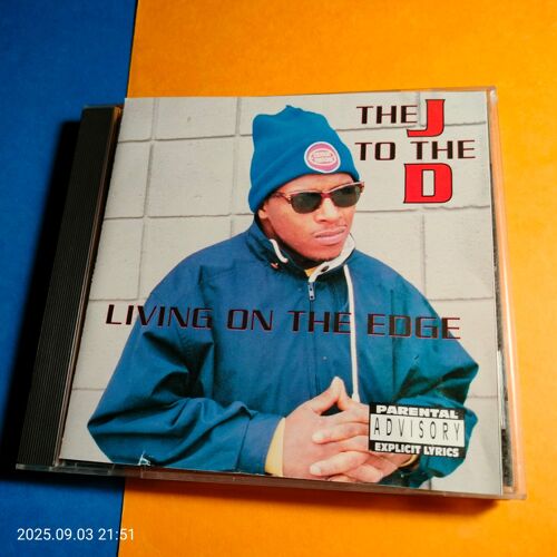 The J To The D Livin On The Edge Cd   Hip Hop Conscious, Gangsta, Hardcore Hip-Hop