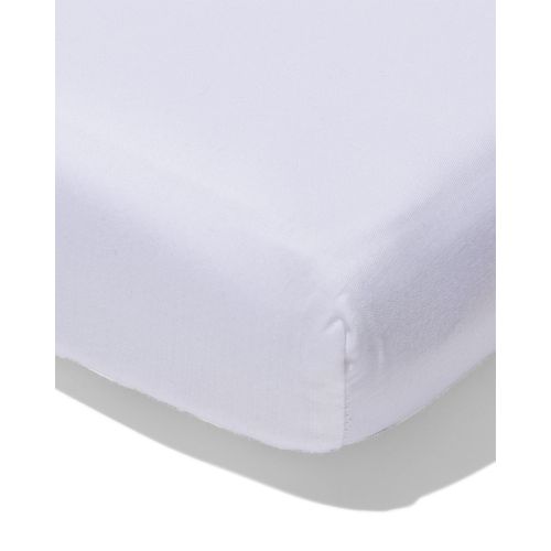 HEMA Drap-housse Surmatelas 140x200cm Satin Blanc (blanc)