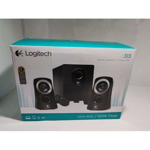 Logitech Z-313 - Système de haut-parleur - pour PC - Canal 2.1 - 25 Watt