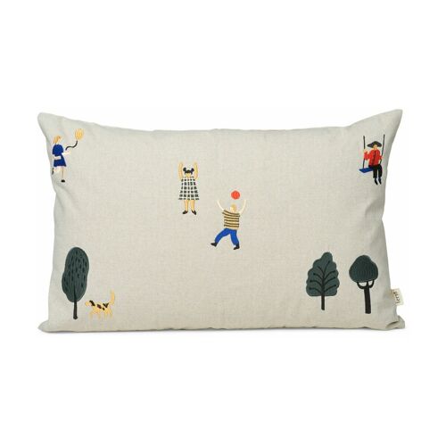 Coussin Rectangulaire Beige Park - Ferm Living
