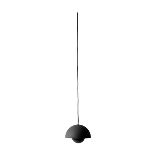 Suspension Noir Mat Flowerpot Vp10 - &tradition