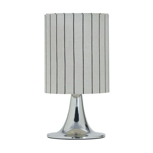 Lampe De Table En Aluminium Avec Finition Argentée 38cm Hdtulip - House Doctor