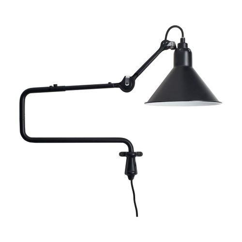 Applique Murale Réflecteur Acier Noir Conique Gras 303 - Dcw Editions