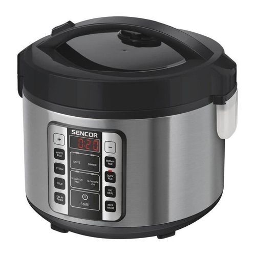CUISEUR A RIZ MULTIFONCTIONNEL - SENCOR - SRM 3151BK - 700 W - 1,5 L - ACIER INOXYDABLE