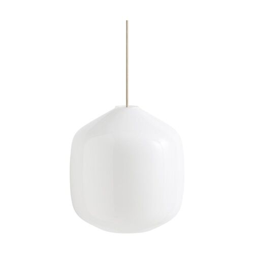 Suspension En Verre Et Cordon Souple Gris Béton 30cm Buoy - Hay