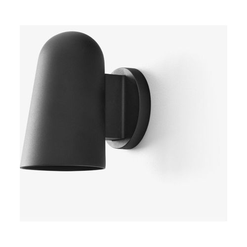 Applique Murale En Aluminium Noir Et Verre Solid Sc104 - &tradition